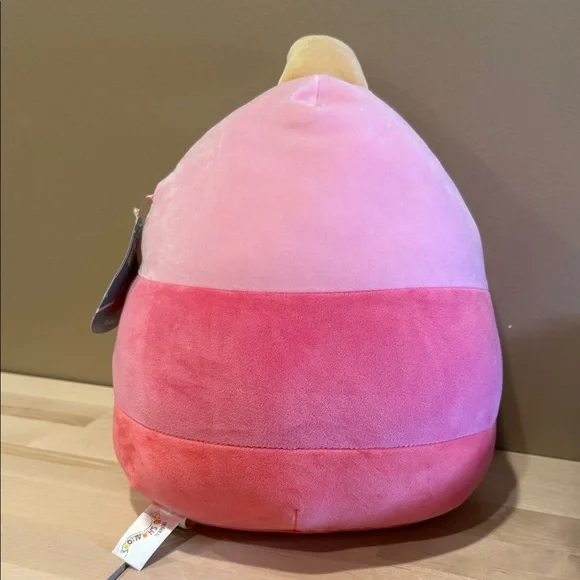 Squishmallows Pink Ice Cream with sprinkles Stuffed Animal Pama - Picture 3 of 7